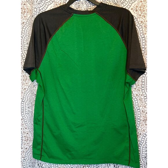 REI Mens Green & Gray Raglan Short Sleeve T-Shirt Size L - Picture 3 of 10